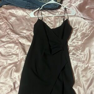Windsor Black Backless Dress